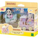 Sylvanian Families 5819 Lunapark Uçak Ve Tren Oyun Seti