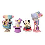 Sylvanian Families 5844 Gösteri Zamanı Cambazlık Bebekleri Üçlüsü Oyun Seti
