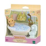 Sylvanian Families EPOCH Güneşli Tavşan Kızın Banyo Seti, Oyuncak