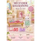 Sylvanian Families Kar Tavşanı Moda Mücevher Takı Aksesuar Oyun Seti 5647 - 8 cm