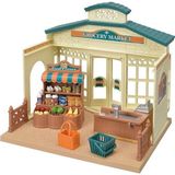 Sylvanian Families Sylvanian Market Dükkanı 100 Parça Eğlenceli Oyun Seti Çocuklar İçin