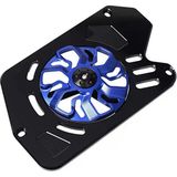 Sym Aksesuar Jet x 125 Modifiye Radyatör Koruma Kapağı (Mavi) Metal Parça