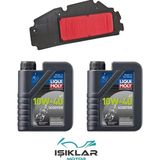 Sym Gts250 Liqui Moly Yağ Ve Hava Filtre Bakım Seti Bs0027