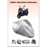 Sym Jet 14 200I Abs Uyumlu Motorsiklet Branda, Motor Örtüsü - Gri, Arka Çanta ve Kilit Uyumsuz