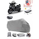 Sym Joymax 250I Branda Gri Arka Çanta Uyumlu(Topcase) Motosiket Brandası Motor Örtüsü Çadır Su Geçirmez Motosiklet Kılıfı Motor Brandası,lastikli,taşıma Torbalı