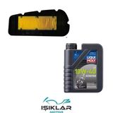 Sym Joyride 300 Liqui Moly Yağ Ve Hava Filtre Bakım Seti Bs0041