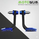 Sym Wolf 250 Manet Koruma Karbon Desenli-Mavi Detaylı-Mkm04595
