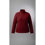 Symirna polar kumaş yarım fermuarlı kadın sweatshirt