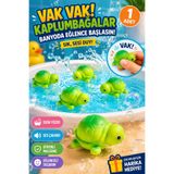 SYN AKSESUAR Ses Çıkaran Yüzen Kaplumbağa Banyo Oyuncağı – Çocuklar İçin Eğlenceli Su Oyuncağı