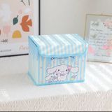 Syn İletişim Cinnamoroll Sanrio Kawai Makyaj Kozmetik Organizatör Kutu