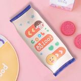 Syn İletişim Kawaii Kore Cool Emoji Kalemlik Kalem Kutu Makyaj Çantası Düzenleyici Doğum Günü Karne Hediye