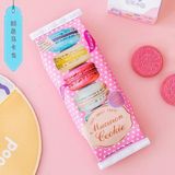 Syn İletişim Kawaii Kore Makaron Kalemlik Kalem Kutu Makyaj Çantası Düzenleyici Doğum Günü
