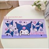 Syn İletişim Sevimli Sanrio Kawaii Kuromi Mouse Masa Üstü Matı Klavye Mouse Pad Büyük Mousepad Ofis Oyuncu Kız Erkek