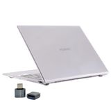 SyncCase Huawei MateBook X 13 Kılıf Uyumlu Kristal Parlak Şeffaf Sert Hard Case İnce Hafif Parmak İzi Bırakmayan Koruma 2020-2021 Şeffaf