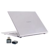 SyncCase Huawei MateBook X Pro 13.9 Kılıf Uyumlu Kristal Parlak Şeffaf Sert Hard Case İnce Hafif Parmak İzi Bırakmaz Koruma 2019-2021 Şeffaf