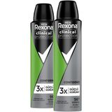syncticaret Rexona Men Clinical Protection Erkek Sprey Deodorant Confidence 96 Saat Koruma 150 ml x 2 Adet ( Yeşil veya Mavi Etiket ile gelir )