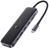 Syncwire USB-C hub, HDMI 4K özellikli 8'i 1 arada USB-C adaptörü, 100W PD şarj, microSD / SD (TF) kart okuyucu, 2 USB 3.0 bağlantı noktası, MacBook / Pro / Air için USB-C ve USB-A veri bağlantı noktaları / iPad Pro / Type-C dizüstü bilgisayar