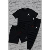 Syndra 3 Lü Set Yazlık Basket Eşofman Takımı (Tişort, Şort, Eşofman)
