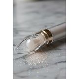 Synee Peri Tozu Vücut ve Yüz Aydınlatıcı Shimmer Powder - Sünger Başlıklı Parlatıcı Simli Pudra - Silver Işıltı