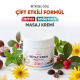 Synem Beyaz Krem Isıtıcı Ve Soğutucu Çift Etkili Masaj Kremi Arnika At Kestanesi Kafur Nane 100 Ml