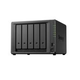 Synology DiskStation DS1525+ depolama sunucusu Ryzen Embedded V1500B 8 GB DDR4 0 TB - Siyah NAS