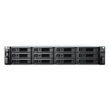 Synology Rs2423 Plus Ryzen V1780b-32Gb Ddr4 Ecc Udımm-12-Diskli Rack Nas Sunucu (Disksiz)