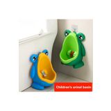 SYNOPE Erkek Bebek Çocuk İçin Pratik Sevimli Mini Portatif Kurbağalı Ayakta Pisuvar Lazımlık