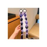 synshop Kuromi Kuromili Kedi 2Adet Cosplay Bubble Bonbon Balon Kurdele Detay Yapay Saç Postij Lastikli Toka
