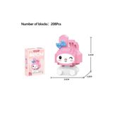 synshop My Melody Melodi Sanrio Y2k Yap Boz Puzzle Eğitici Brıcks 208 Parça Hediye