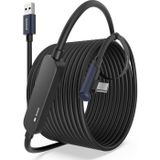 SYNTECH 10 M Usb-C Vr Kablo – Quest2/quest Pro/pico 4 Uyumlu Yüksek Hızlı Bağlantı Kablosu SİYAH