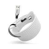 SYNTECH 16FT 6M VR Link Kablosu Meta Quest 3/3S/Oculus/Pico 4 Uyumlu USB 3.0 LED PC SteamVR