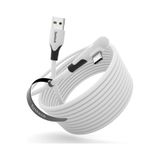 SYNTECH 20FT 6M VR Link Kablosu Meta Quest 3/3S/Oculus/Pico 4 Uyumlu USB 3.0 LED PC SteamVR
