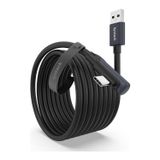 SYNTECH 3 M Usb-C Vr Kablo – Quest2/quest Pro/pico 4 Uyumlu Yüksek Hızlı Bağlantı Kablosu SİYAH
