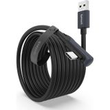 SYNTECH 6 M Usb-C Vr Kablo – Quest2/quest Pro/pico 4 Uyumlu Yüksek Hızlı Bağlantı Kablosu SİYAH
