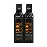 Syoss Curl Control 2x250 ml Bukle Belirginleştirici Saç Köpüğü