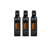 Syoss Curl Control Bukle Belirginleştirici 3x250 ml Saç Köpüğü