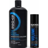 Syoss Intense Volume Hacim Veren Ince ve Hacimsiz Saçlar Için Şampuan 750 Ml+Volume Lift Saç Spreyi 75 ml