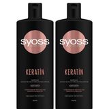 Syoss Keratin Mükemmelliği 550 ml 2'li Set Şampuan