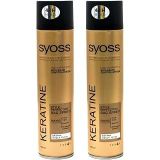 Syoss Keratin Saç Spreyi, 400 ml x 2 Adet, 48 Saat Tutma