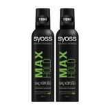 Syoss Max Hold Saç Köpüğü, 250 ml x 2 Adet
