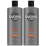 Syoss Men Power 3x500 ml Şampuan