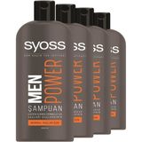 Syoss Men Power 4x500 ml Şampuan