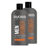 Syoss Men Power Güçlendirici 2x550 ml Şampuan