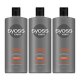 Syoss Men Power Güçlendirici 3x500 ml Şampuan