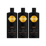Syoss Oleo Derinlemesine Bakım 3x500 ml Şampuan