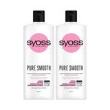 Syoss Pure Smooth Micellar 2x500 ml Şampuan
