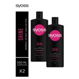 Syoss Shine 2×500 ml Şampuan