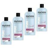 Syoss Smonth Pure 4x500 ml Şampuan