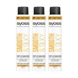 Syoss Smooth Silky 3x200 ml Sprey Saç Kremi