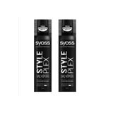 Syoss Style Plex Saç Köpüğü, 2 x 250 ml, Bukle Belirginleştirici